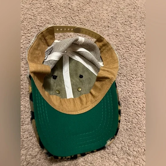 Camo and Leopard Print Women's Hat - Picture 4 of 4